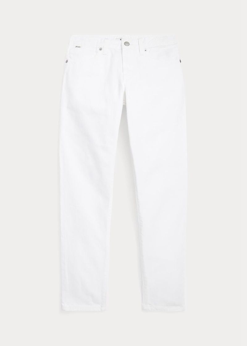 Pantalones Ralph Lauren Niña 7-14 Años Astor Slim Boyfriend Jean Chile Blancas DBOYE-9745